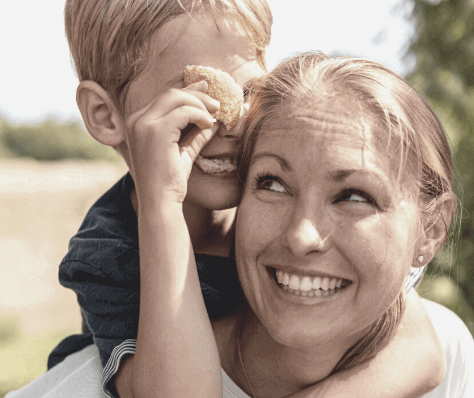 Carima Stoll mit Kind Carima Stoll mit Kind
