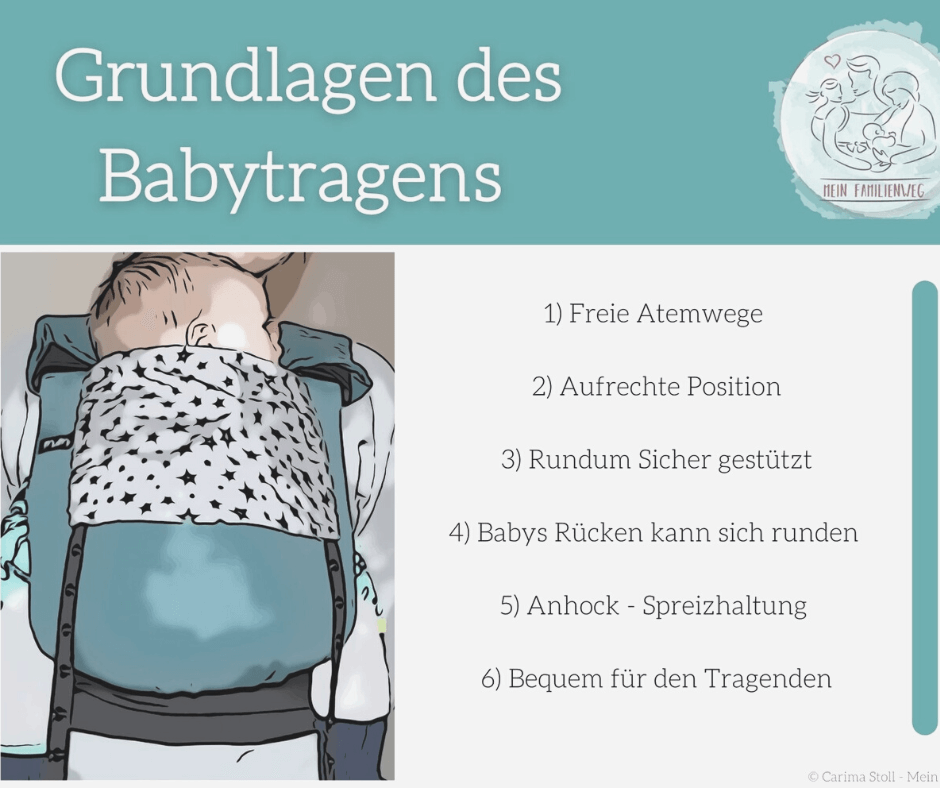 Trageberatung Hamburg - Worauf achte ich beim Babytragen 